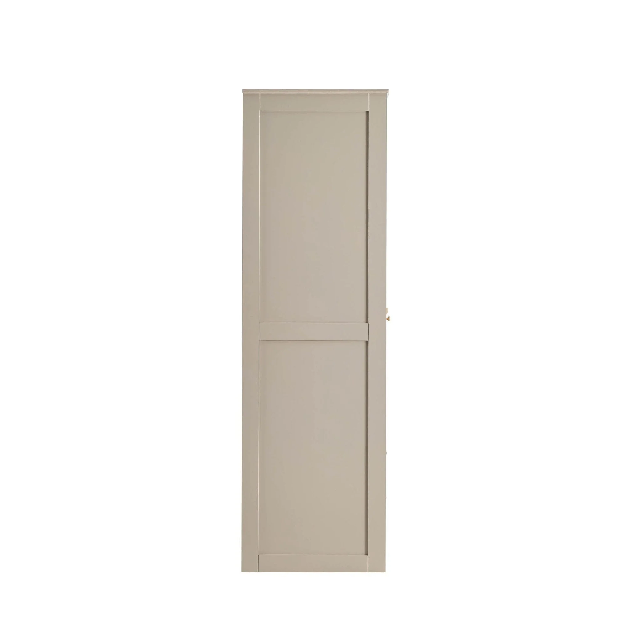 3 Door Wardrobe with Drawers - Taupe