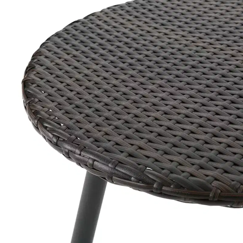 Christopher Knight Home Iona Outdoor Wicker 3 Piece Chat Set with Cushions