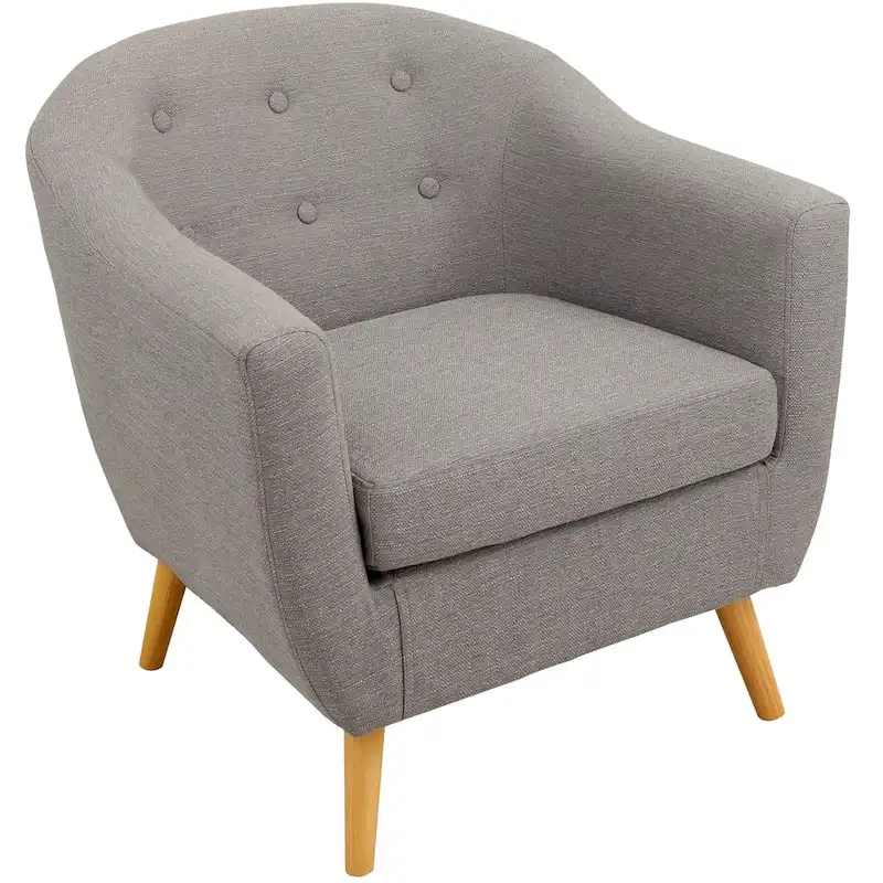 Lieksa Mid-Century Modern Accent Chair