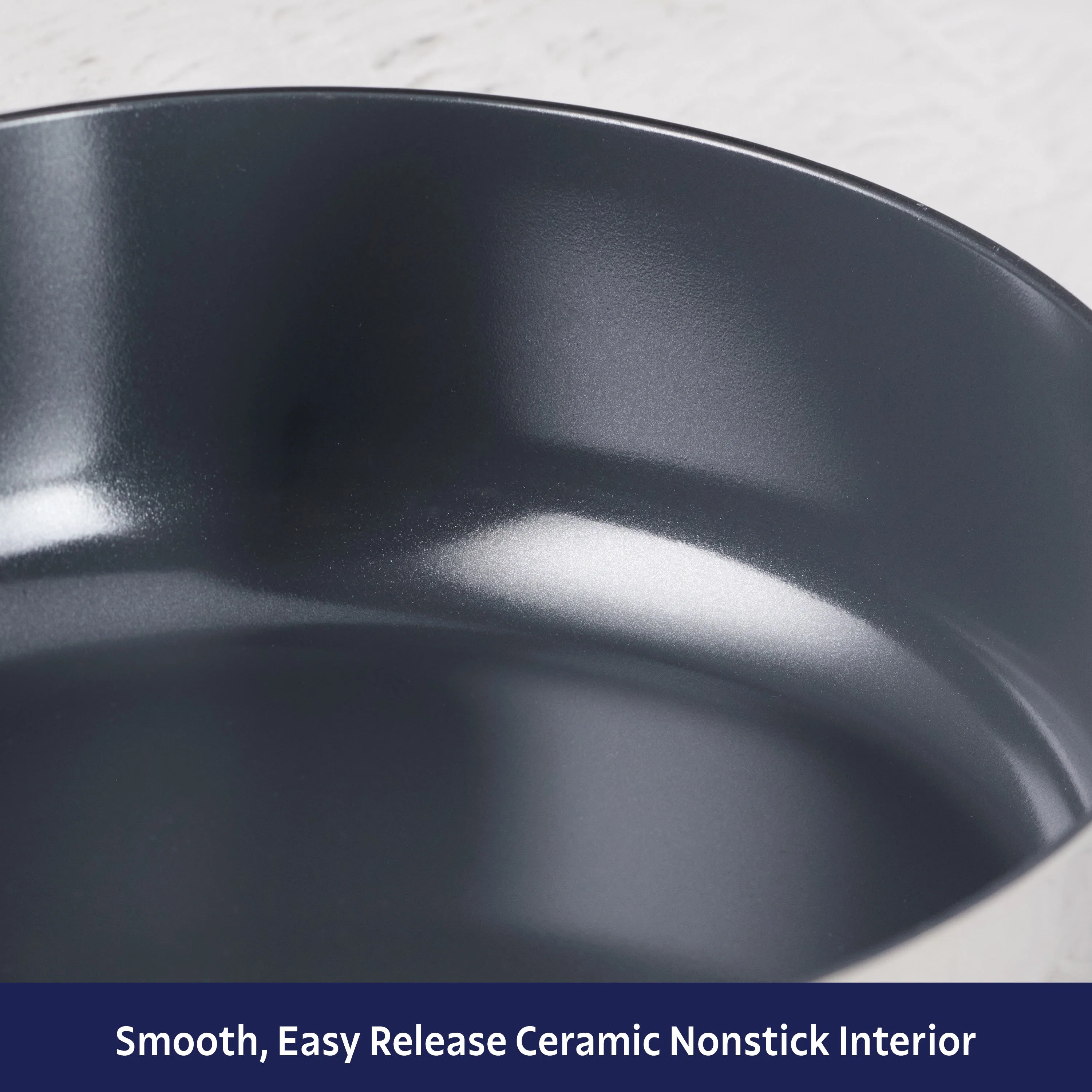Tri-Ply Clad Covered Casserole with Ceramic Interior