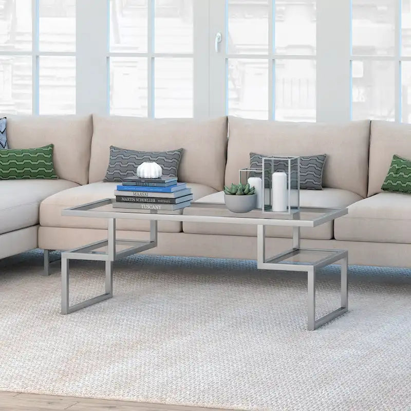 Carson Carrington Salinge Art Deco Coffee Table