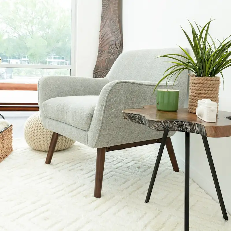 Wide Accent Armchair