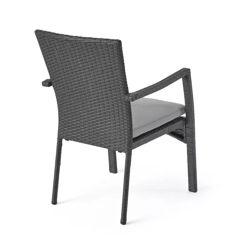 Christopher Knight Home Westley Outdoor Wicker 7 Piece Dining Set with Cushion