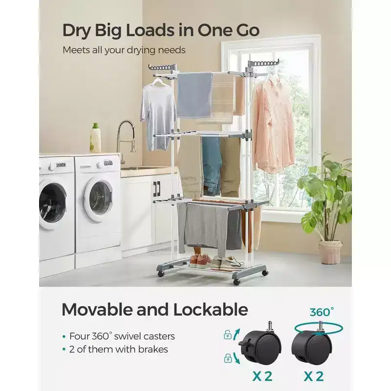 4-Tier Clothes Drying Rack