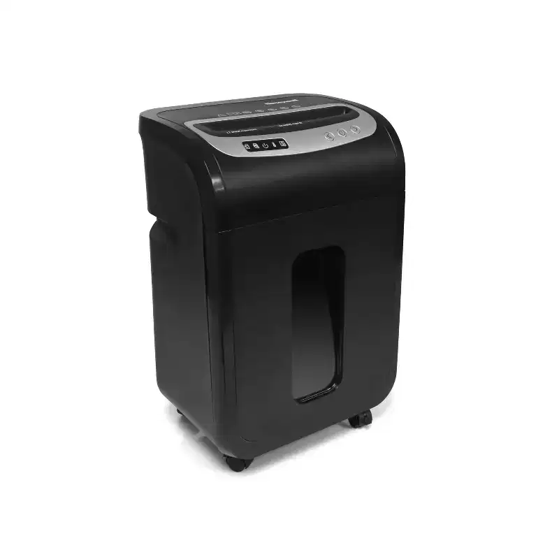 Honeywell 12 Sheet Micro Cut Paper Shredder for Home use Black: Automatic Start, Shreds Credit Cards, 5.28 Gallon Capacity