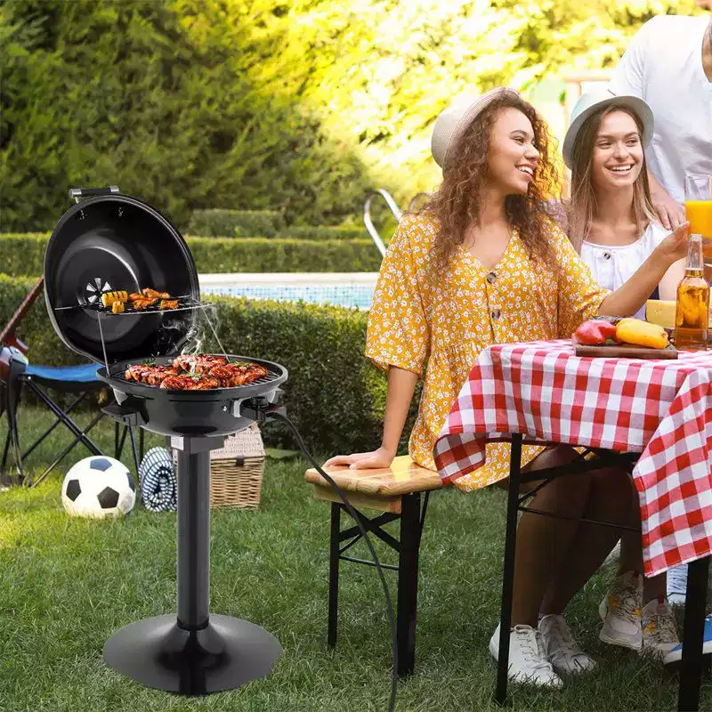 Karl Home Portable Double Layer Electric BBQ Grill