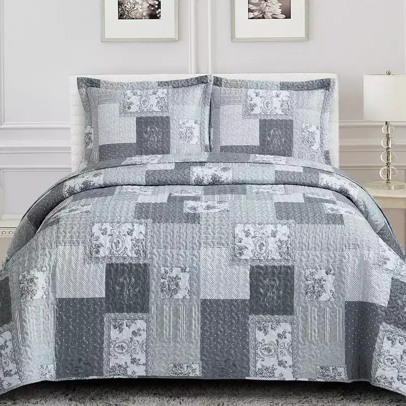 Egyptian Linens Rochelle Quilt - Bedspread Set