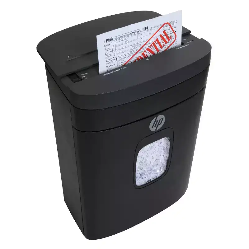 HP HP-MC125 12-Sheet Microcut Shredder