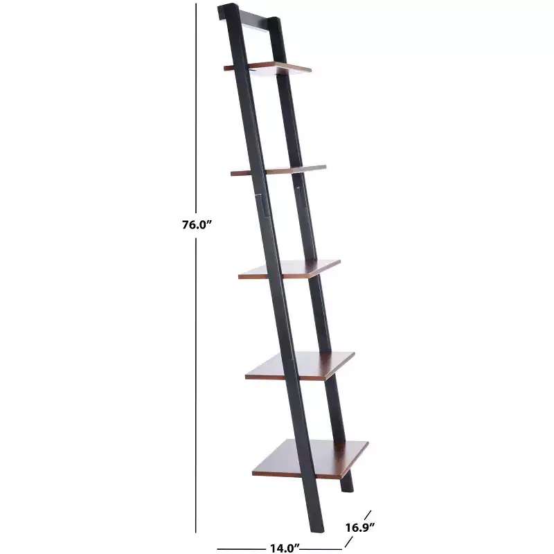 Allaire 5 Tier Leaning Etagere