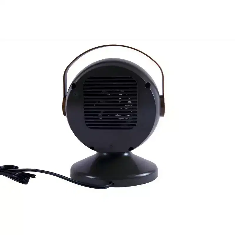 Cascade Portable Heater with Handle Black