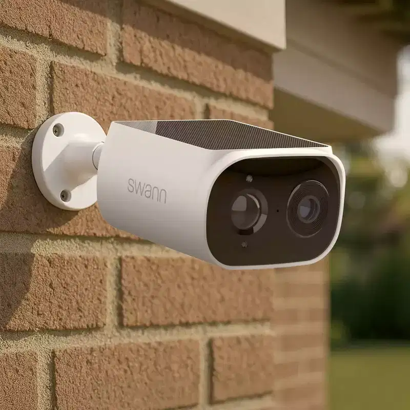 Swann EVO Outdoor Cam with Integrated Solar Panel