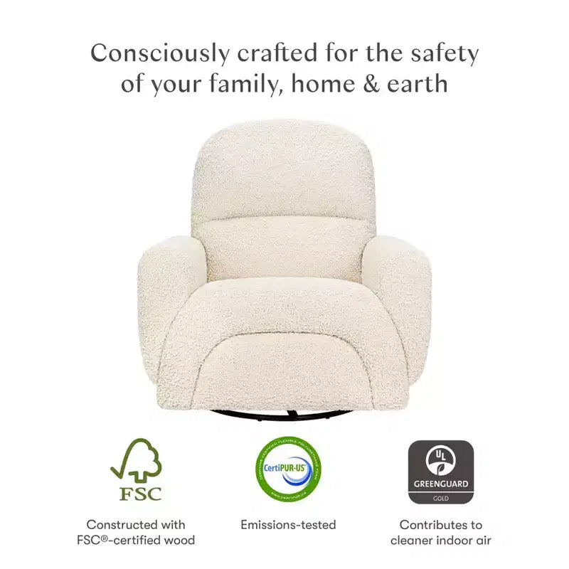 Babyletto Rainbow Recliner and Swivel Glider