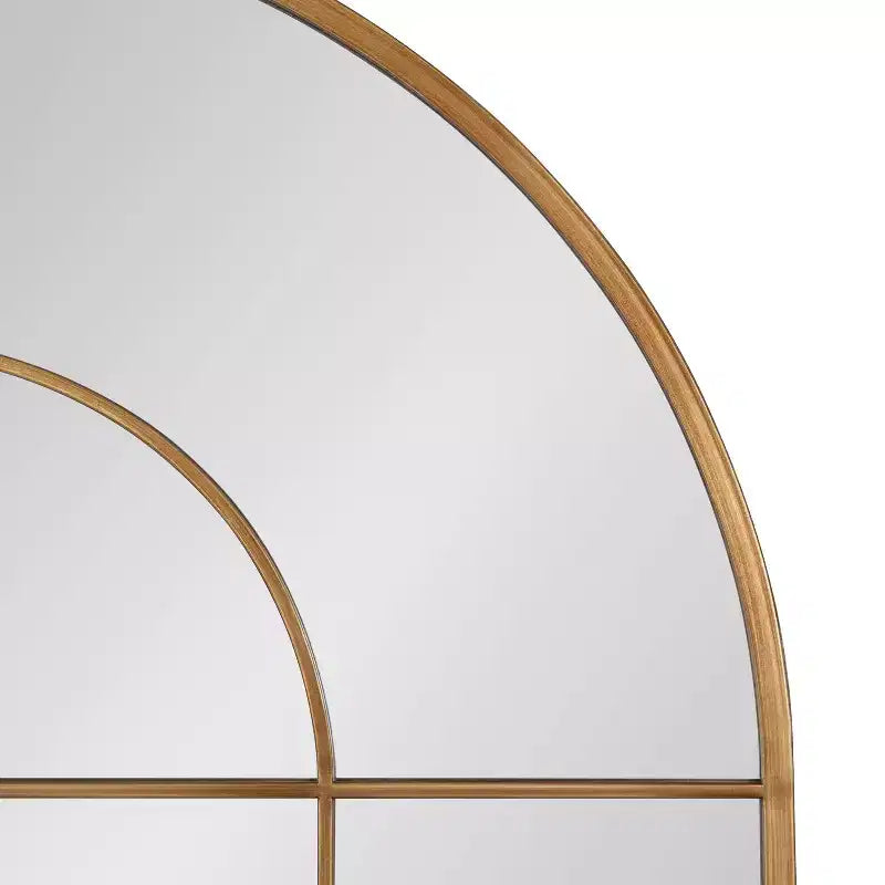 Kate and Laurel Solei Framed Arch Wall Mirror
