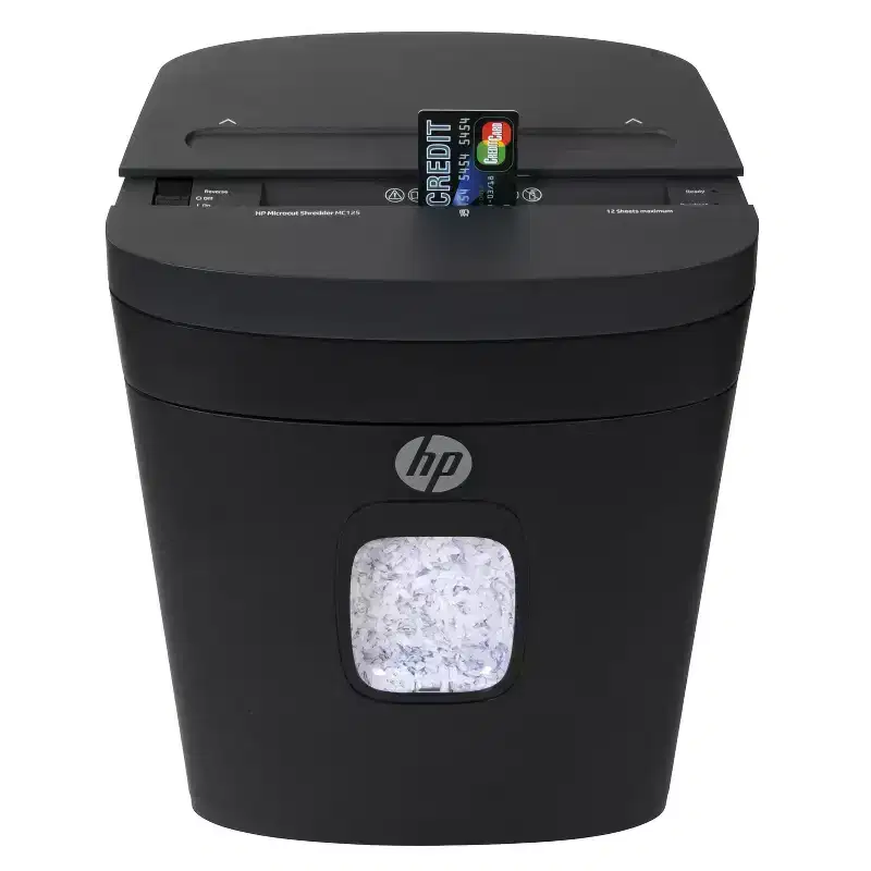 HP HP-MC125 12-Sheet Microcut Shredder