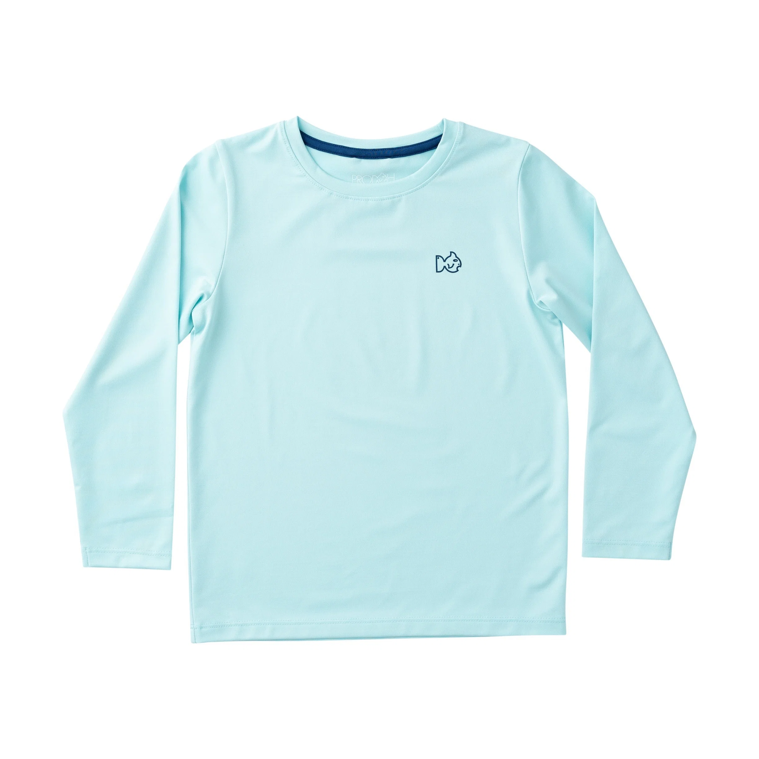 Kid's Pro Performance Long Sleeve T-shirt ¨C Great Blue Heron Art