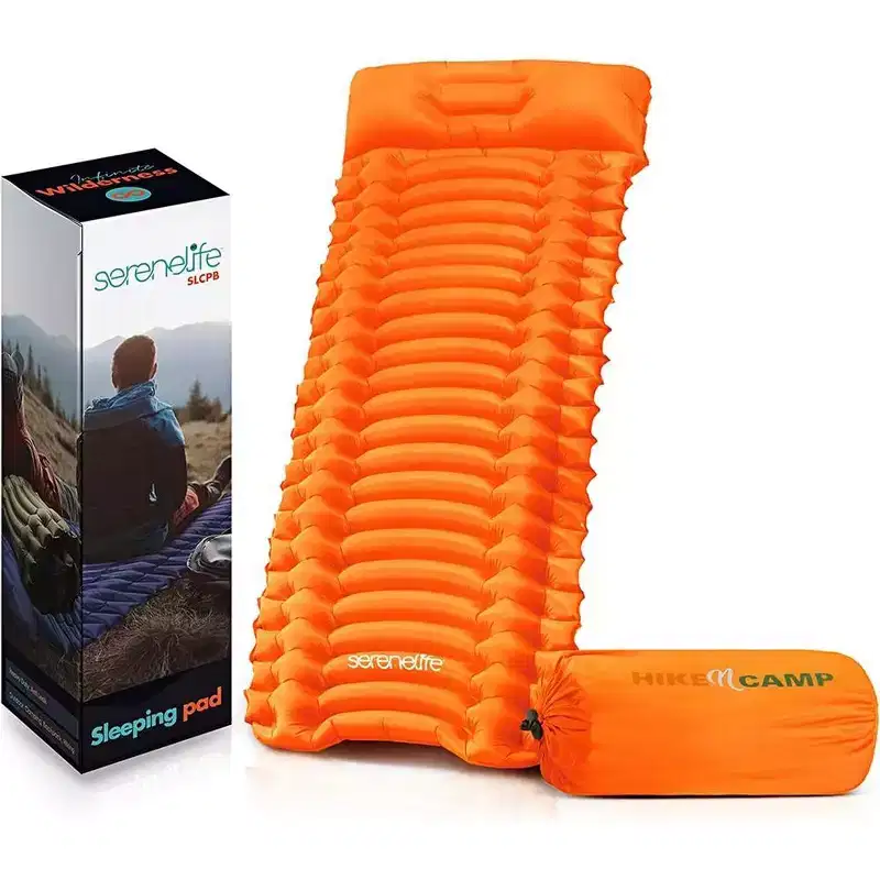 SereneLife Ultralight Sleeping Pad - Portable, Comfortable, and Tear-Resistant