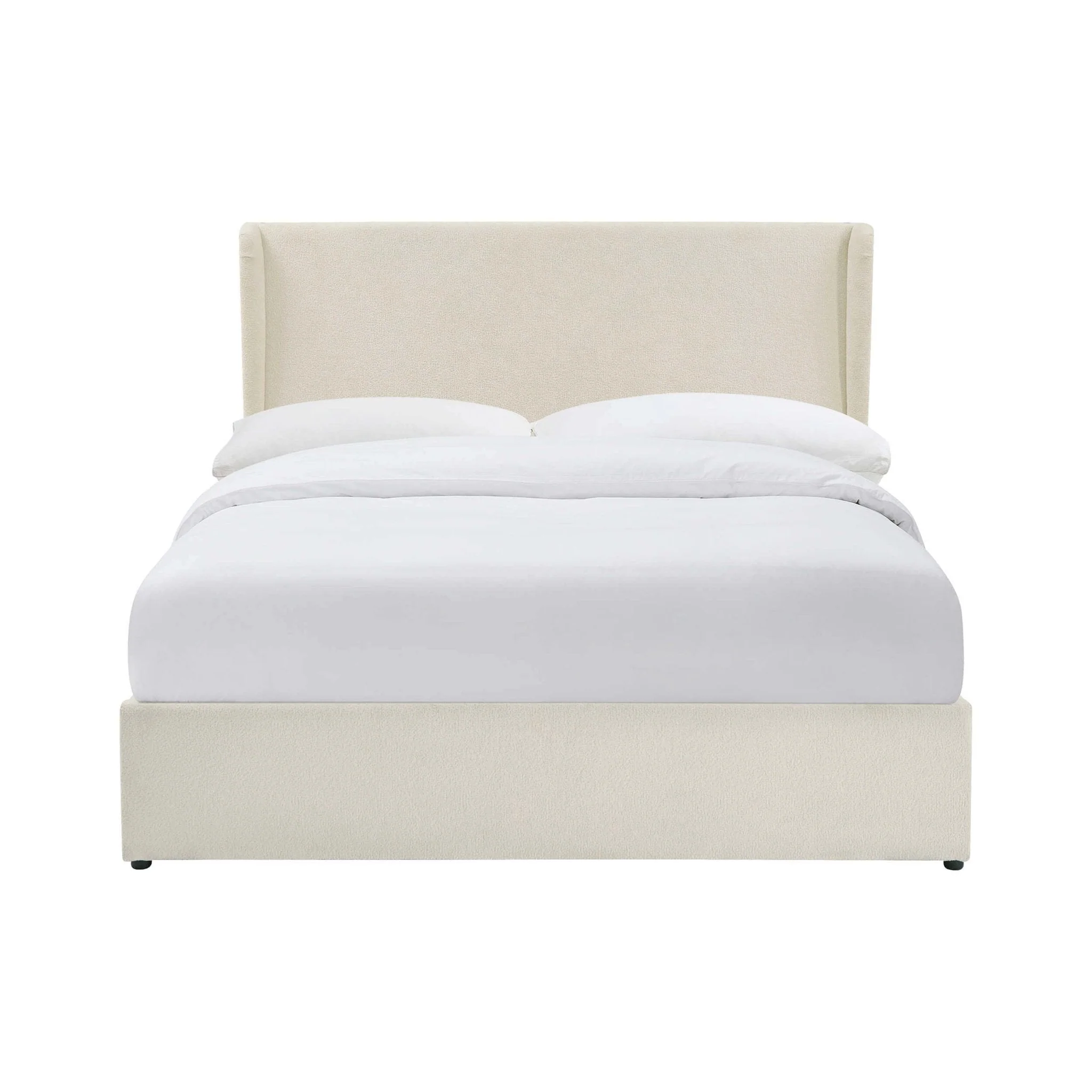 Storage Bed - Chenille Ecru